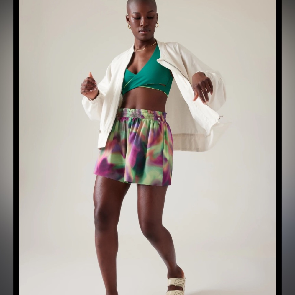 Athleta Keys Enlighten Up Flutter Short - image 1